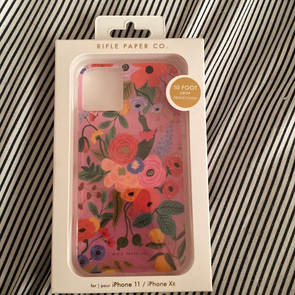 OW Rifle Paper Co iPhone 11 case